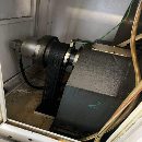 博尚T45数控斜轨车线轨机12工位刀塔6寸液压卡盘带围坐.